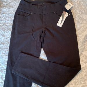 High waisted skinny jeans